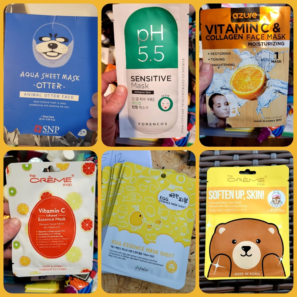 Sheet mask bundles available!